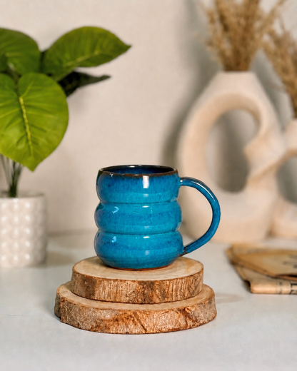 BUBBLE NAVY MUG